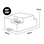 Detector Movimiento RADAR para LED 300W