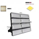 Proyector LED 960W MATRIX Bridgelux Chip 200Lm/W - 40º