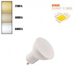 Dicroica LED 6W 120° GU10 - OSRAM Chip