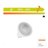 Dicroica LED 6W 38° GU10 - OSRAM Chip