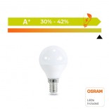 Bombilla LED 6W E27 G45 220º - OSRAM Chip