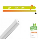 Regleta LED Integrado 40W - OSRAM CHIP - Lineal Continuo