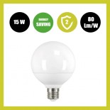 Bombilla LED Globo E27 G95 300º 15W