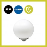 Farola Globo para Lámpara LED E27 o con Lámpara 40W Alta Resistencia