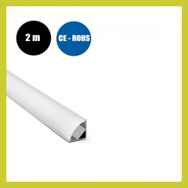 Profilé alumium en L - 2m