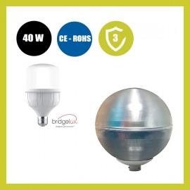 Farola Globo Anti Contaminación Lumínica para Lámpara LED E27 - 40W - 45W - 50W