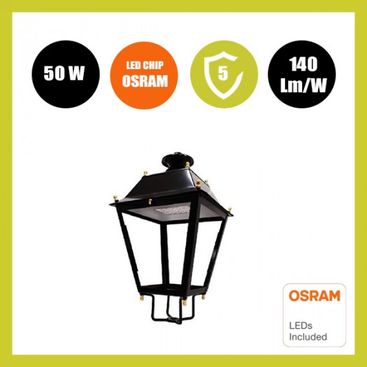 Farola LED Villa 50W OSRAM CHIP