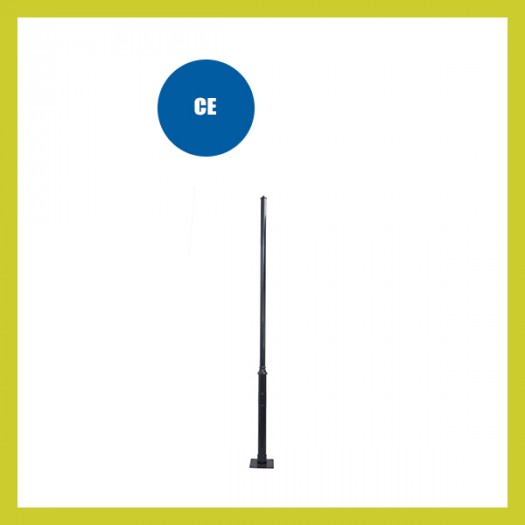 Colonne REKA Noir - 3 mètres - 4 mètres