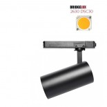 Foco LED 40W - 34W NEW MAYA Negro Carril Monofásico - CRI+92 - UGR13 -HIGH LUMEN 140Lm/W