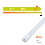 Tubo LED 20W Cristal 150cm 300º - ALTA LUMINOSIDAD - OSRAM CHIP