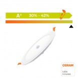 Placa LED Circular 24W - 22W- 20W -18W con Detector de Movimiento - 2700K+CCT - OSRAM CHIP