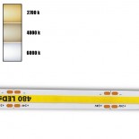 Tira LED COB 24V | 480 LED/m | 5m | FLIP CHIP | 1200Lm |12W/M | CRI90 | IP20