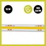 Tira LED COB 24V | 512 LED/M | 5m | FLIP CHIP | 1650Lm |15W/M | CRI90 | IP20