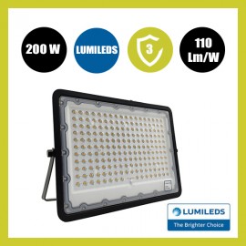 Foco Proyector LED 200W NEW AVANT BLACK - CCT COLOR SELECCIONABLE