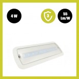 Luz Emergencia LED 4W + Kit Techo - IP20 - 6500K
