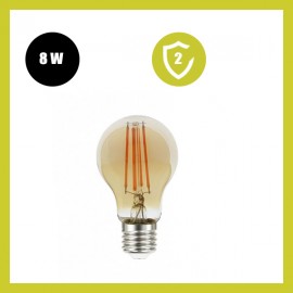 Bombilla LED Filamento 8W E27 A60 - DIMABLE