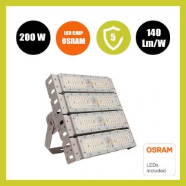Proyector LED 200W DOB MAGNUM OSRAM Chip SMD3030-3D 180Lm/W 60º