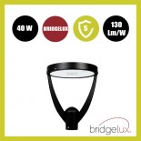 Réverbère LED 40W CONIC Philips Luminleds SMD 3030 165Lm/W