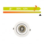 Foco Empotrable Orientable LED 25W 24º - CCT- Color Seleccionable