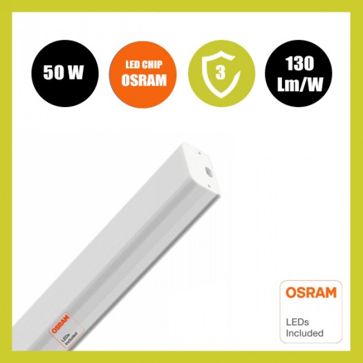 Regleta LED - ARTISTIC - Lineal 50W - OSRAM CHIP - Techos Exclusivos Y Personalizables - 150Cm