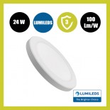 Downlight + Plafón LED - Circular- MOSS BLANCO LUMILEDS - 24W AJUSTABLE - CCT Color Seleccionable