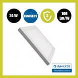 Downlight + Plafón LED - Cuadrado- MOSS BLANCO LUMILEDS - 24W AJUSTABLE - CCT Color Seleccionable