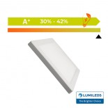 Downlight + Plafón LED - Cuadrado- MOSS BLANCO LUMILEDS - 18W AJUSTABLE - CCT Color Seleccionable