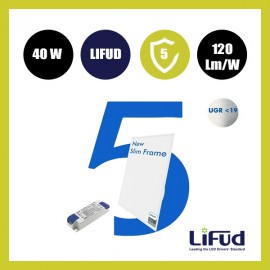 PANEL LED 60X60 UGR19 REGULABLE DALI DRIVER LIFUD Microprisma