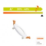 Placa Slim LED Circular 6W - CCT - OSRAM CHIP DURIS E2835