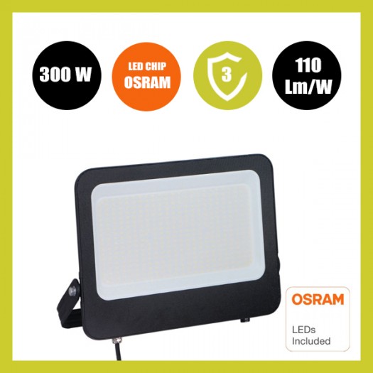 Foco Proyector LED 300W - ACTION PRO - OSRAM CHIP DURIS E2835