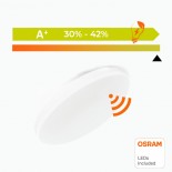 Plafón LED Detector RADAR 24W - 20W- 16W - Sensor De Movimiento - 2700K+CCT - OSRAM CHIP