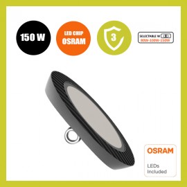 Campana Industrial LED 150W-100W-80W UFO ENDURANCE OSRAM CHIP DURIS E 2835