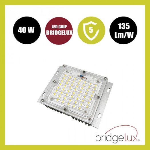 Module Optique de Luminaire de Rue LED 40W Bridgelux