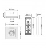 Variateur AC 220V 200W TRIAC + télécommande