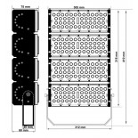 Projecteur LED 200W MAGNUM AIR 180Lm/W 25º
