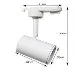 Spot rail blanc - culot GU10