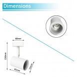 Aplique de Techo Blanco para 1x GU10