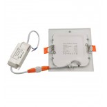 Downlight Slim LED Carré 8W - 120° OSRAM Chip