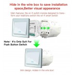 Variateur pour bouton poussoir - Type de micro - pour LED - TRIAC