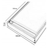 Kit de Superficie para Panel de 120x30 - Altura 68mm