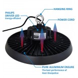 Campana Industrial LED 150W UFO ETNA PHILIPS XITANIUM - DIMABLE