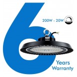 Campana Industrial LED 150W UFO ETNA PHILIPS XITANIUM - DIMABLE