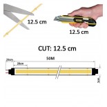 TIRA LED 220V COB 15W/M CORTE CADA 12CM IP65 10 METROS
