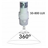 Sensor fotoeléctrico Merrytec 1-10V Regulable Crepuscular