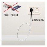 Tira LED 220V | 120xLED/m | 20m | SMD2835 | 1540Lm/M | 14W/M | IP67 | Corte cada 10cm