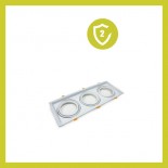 Marco BLANCO triple orientable para AR111