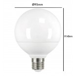 Bombilla LED Globo 15W G95 300º E27 - OSRAM CHIP DURIS E 2835